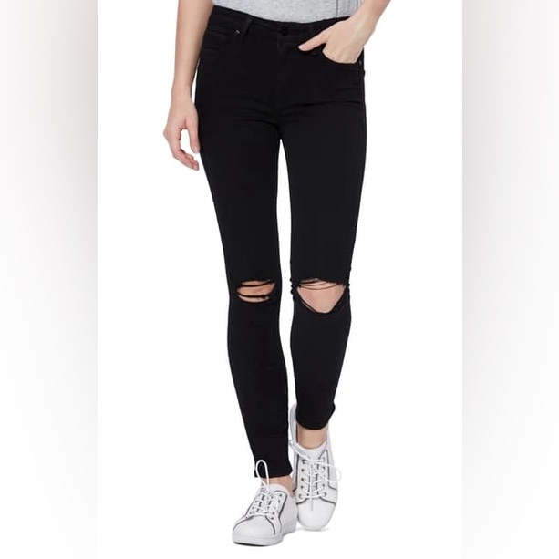 Paige Ripped Skinny Jeans